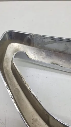 Moldura Cromada Parachoque Dianteiro Peugeot 2008 1423 Cx42 Prateado Brilhante - Imagem 5