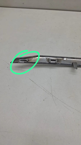 Friso Inferior Grade Dianteira Peugeot 2008 2015 A 2019 Prateado - Imagem 8