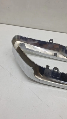 Moldura Cromada Parachoque Dianteiro Peugeot 2008 1423 Cx42 Prateado Brilhante - Imagem 8