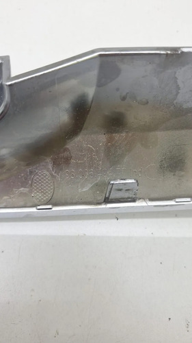 Moldura Cromada Parachoque Dianteiro Peugeot 2008 1423 Cx42 Prateado Brilhante - Imagem 9