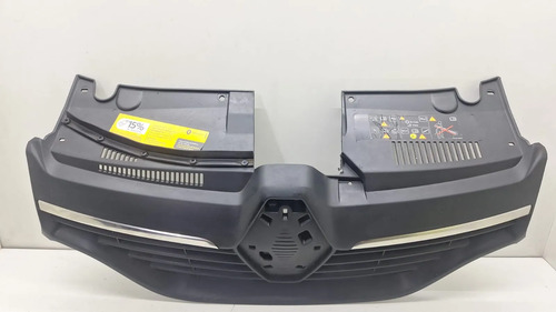 Grade Frontal Sandero Logan 2014 A 2020 623101991r  1425 Preto Brilhante - Imagem 4
