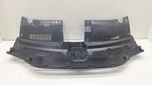 Grade Frontal Sandero Logan 2014 A 2020 623101991r  1425 Preto Brilhante - Imagem 5