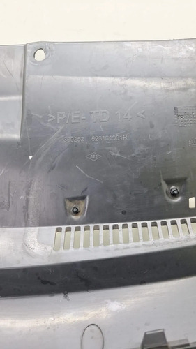 Grade Frontal Sandero Logan 2014 A 2020 623101991r  1425 Preto Brilhante - Imagem 6