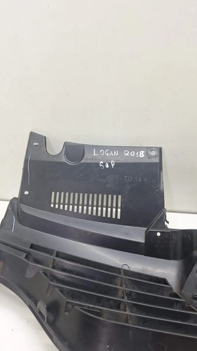 Grade Frontal Sandero Logan 2014 A 2020 623101991r  1425 Preto Brilhante - Imagem 9