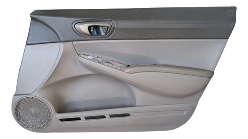 Forro De Porta Civic Direito Sem Botão, Sem Máq De Vidro2010 Cinza