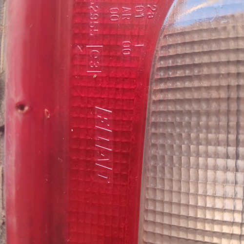 Par Lanternas Traseira Fiat Marea 1998 A 2007 Ambos Lados Cinza - Imagem 3