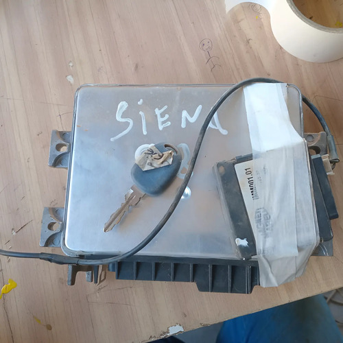 Kit De Modulo C/ Chave Da Siena 1998 1.0 Fiat Original Usada