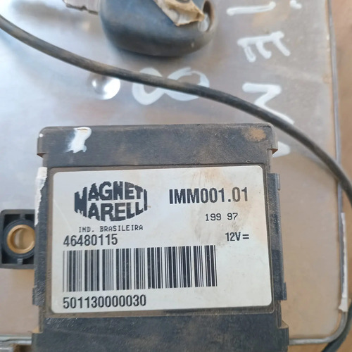 Kit De Modulo C/ Chave Da Siena 1998 1.0 Fiat Original Usada - Imagem 2