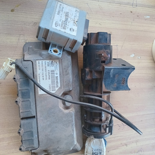 Kit Central Modulo Injeção Fiorine1.3 Completo Com A Chave - Imagem 2