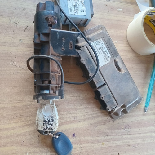 Kit Central Modulo Injeção Fiorine1.3 Completo Com A Chave - Imagem 3