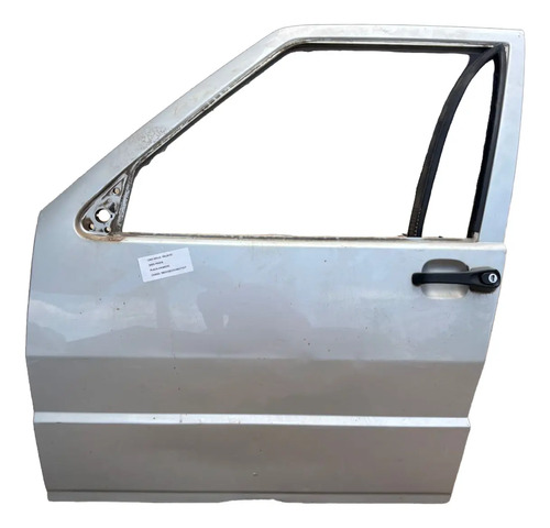 Porta Dianteira Motorista Fiat Uno Mille 2005 Usada Dianteira Direito Prata