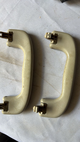 Trio Alças Puxadores Teto Gm Astra Sedan 2008 2009original Preto - Imagem 2