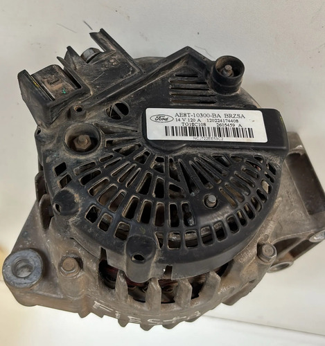 Alternador New Fiesta 1.6 16v 2013 A 2018 Original Usada - Imagem 4