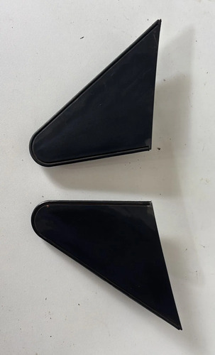 Kit Moldura Acabamento Retrovisor Fiesta 2002a2008 Original Preto