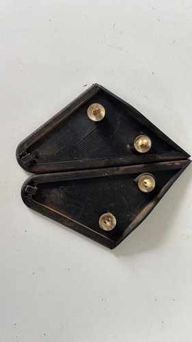 Kit Moldura Acabamento Retrovisor Fiesta 2002a2008 Original Preto - Imagem 2