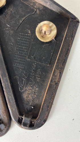 Kit Moldura Acabamento Retrovisor Fiesta 2002a2008 Original Preto - Imagem 4