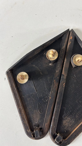 Kit Moldura Acabamento Retrovisor Fiesta 2002a2008 Original Preto - Imagem 5