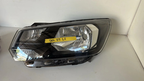 Farol Gol G8 Saveiro G7 Foco Simples 2017 2023 Esquerdo Orig Esquerdo/motorista - Imagem 1