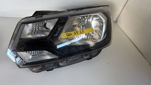 Farol Gol G8 Saveiro G7 Foco Simples 2017 2023 Esquerdo Orig Esquerdo/motorista - Imagem 2
