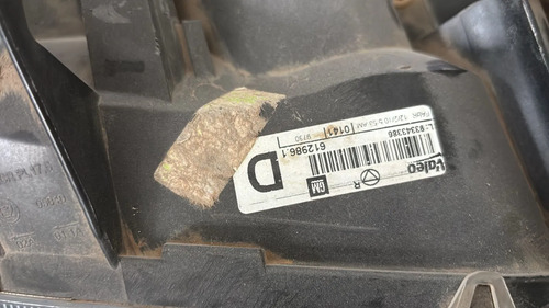 Farol Dir S10 Pitbull Mascara Negra 2001 A 2011 Direito/passageiro - Imagem 5