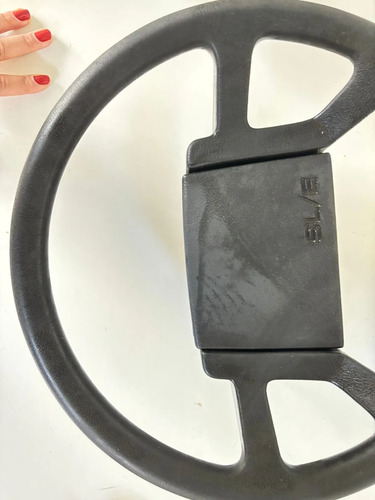 Volante Monza Chevette Junior 1998 Sl/e Original Usado Preto - Imagem 2