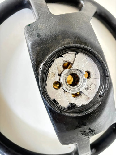 Volante Monza Chevette Junior 1998 Sl/e Original Usado Preto - Imagem 4