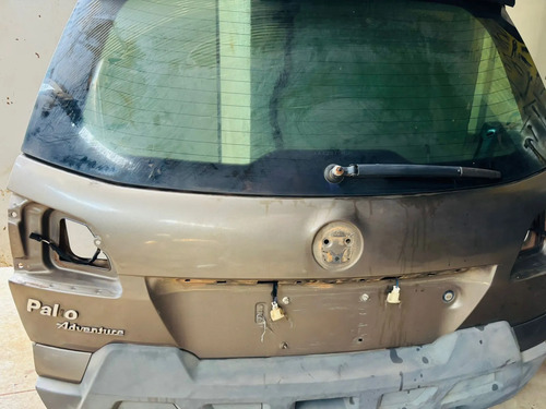 Tampa Traseira Porta Malas Palio Weekend Adventure 2009 2019 Verde - Imagem 3