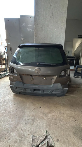 Tampa Traseira Porta Malas Palio Weekend Adventure 2009 2019 Verde - Imagem 6