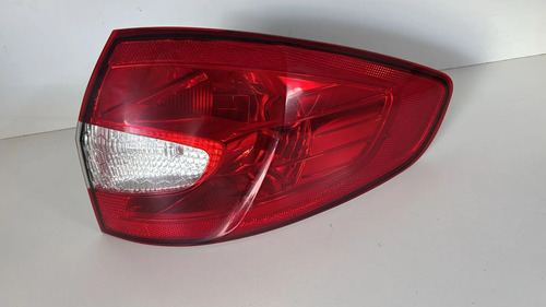 Lanterna Traseira New Fiesta Sedan 2011 A 2012 Original Direito/passageiro Vermelho - Imagem 2