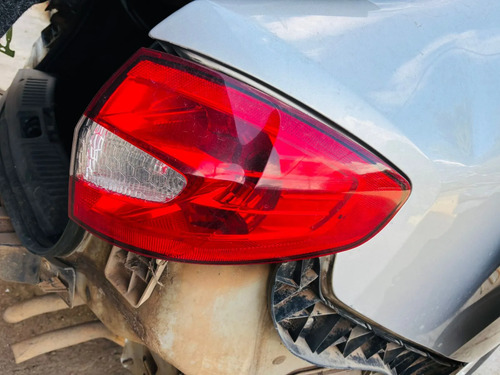 Lanterna Traseira New Fiesta Sedan 2011 A 2012 Original Direito/passageiro Vermelho - Imagem 3