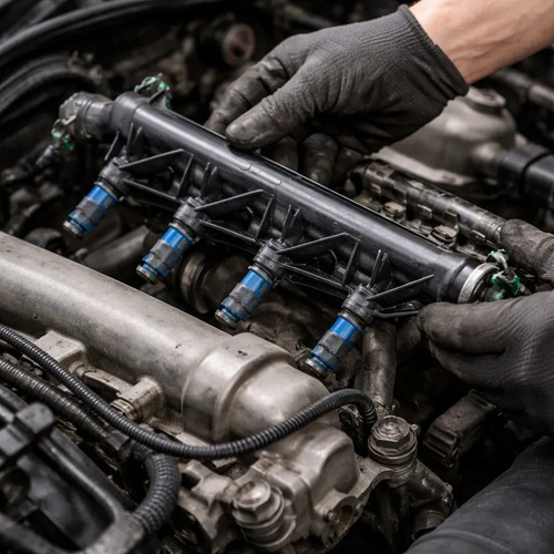 Flauta Com Bicoinjetor Chery Tiggo 0280157176 - Imagem 2