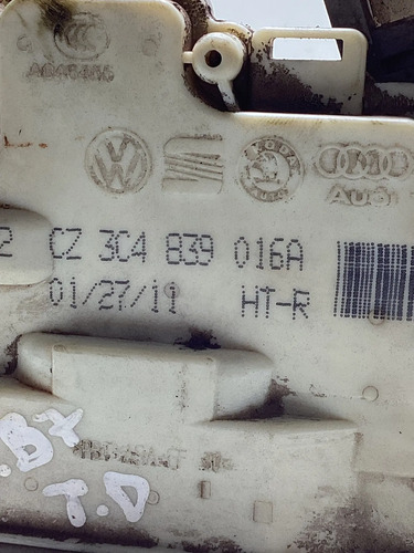 Fechadura Porta T. Direita Passat Variant 07 A 12 3c4839015a - Imagem 5