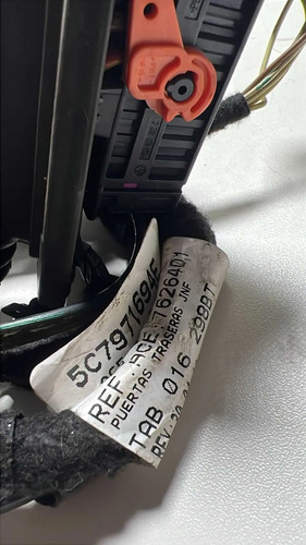 Chicote Porta Traseira Direita Volkswagen Jetta 2.0 2011 - Imagem 4