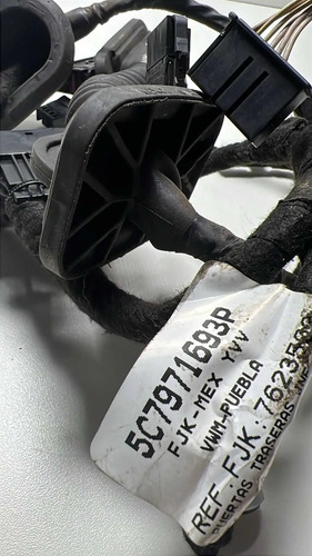 Chicote Porta Tras Esquerda Vw Jetta Tsi 2013/15 5c7971693p - Imagem 4