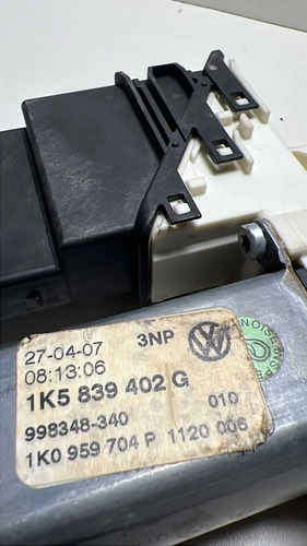 Motor Maquina Vidro Tras Dir 1k5839402g Vw Jetta 2.5 2010/12 - Imagem 4