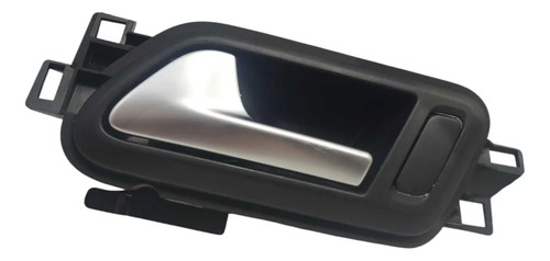 Maçaneta Interna Traseira Esquerdo Amarok Original Cx 1a Prata Traseira