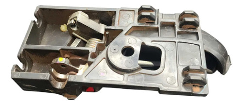 Maçaneta Interna S10 Lado Esquerdo Original Cx 1a Et 9047 Cinza Dianteira/traseira - Imagem 3