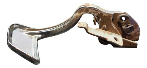 Maçaneta Interna S10 Pitbull Original Et 9041 Cx 1a Prata Dianteira/traseira - Imagem 3