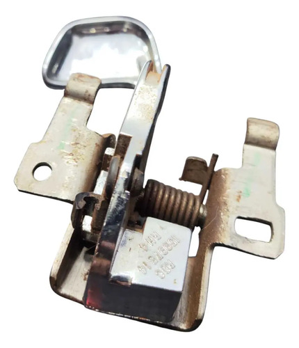 Maçaneta Interna S10 Pitbull Original Et 9041 Cx 1a Prata Dianteira/traseira - Imagem 4