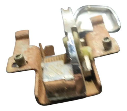 Maçaneta Interna S10 Pitbull Esquerdo Original Cx 1a Et 9042 Prata Dianteira/traseira - Imagem 2