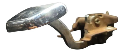 Maçaneta Interna S10 Pitbull Esquerdo Original Cx 1a Et 9042 Prata Dianteira/traseira - Imagem 3