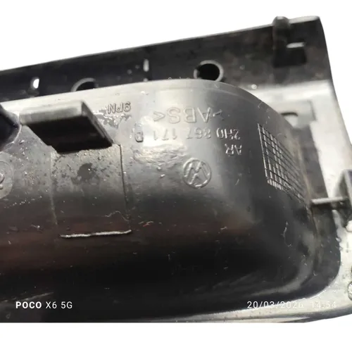 Puxador Porta Amarok Original Com Detalhes 9424 Preto Dianteira/traseira - Imagem 5