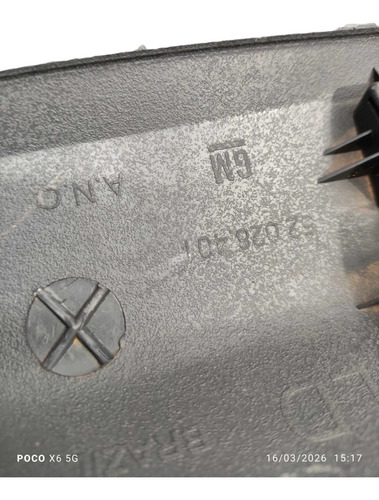 Friso Dianteiro S10 Original Le Com Detalhes 9379 Oreto - Imagem 3