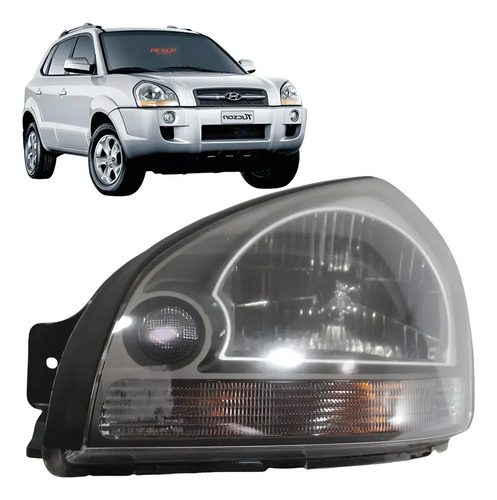 Farol Lado Le Tucson 2008 2009 2010 2011 2012a2015 Original Esquerdo/motorista