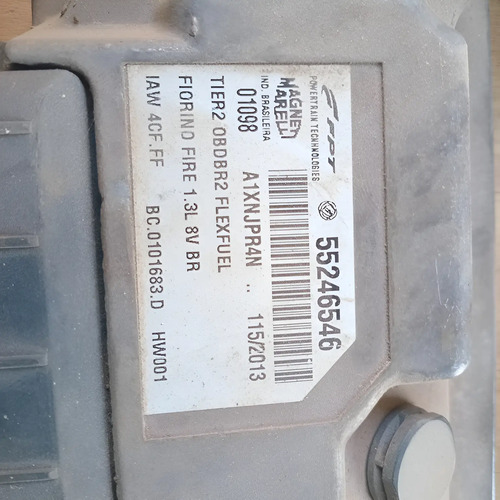 Kit Central Modulo Injeção Fiorine1.3 Completo Com A Chave