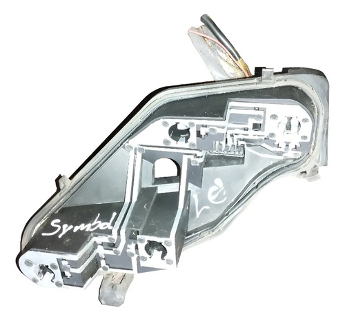 Circuito Lanterna Traseira Renault Symbol Original  Esquerdo Preto