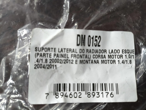 Suporte Radiador Corsa Montana - Imagem 4