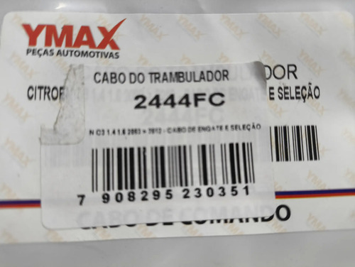 Cabo Seletor Marchas C3 2004/11 - Imagem 7