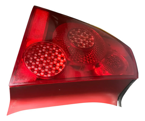 Lanterna Traseira Pegeout 307 Sedã Le Esquerdo/motorista Vermelho