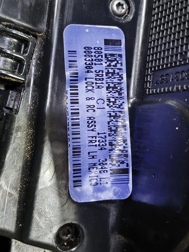 Fechadura Porta De Nissan Kiks 2023 - Imagem 2